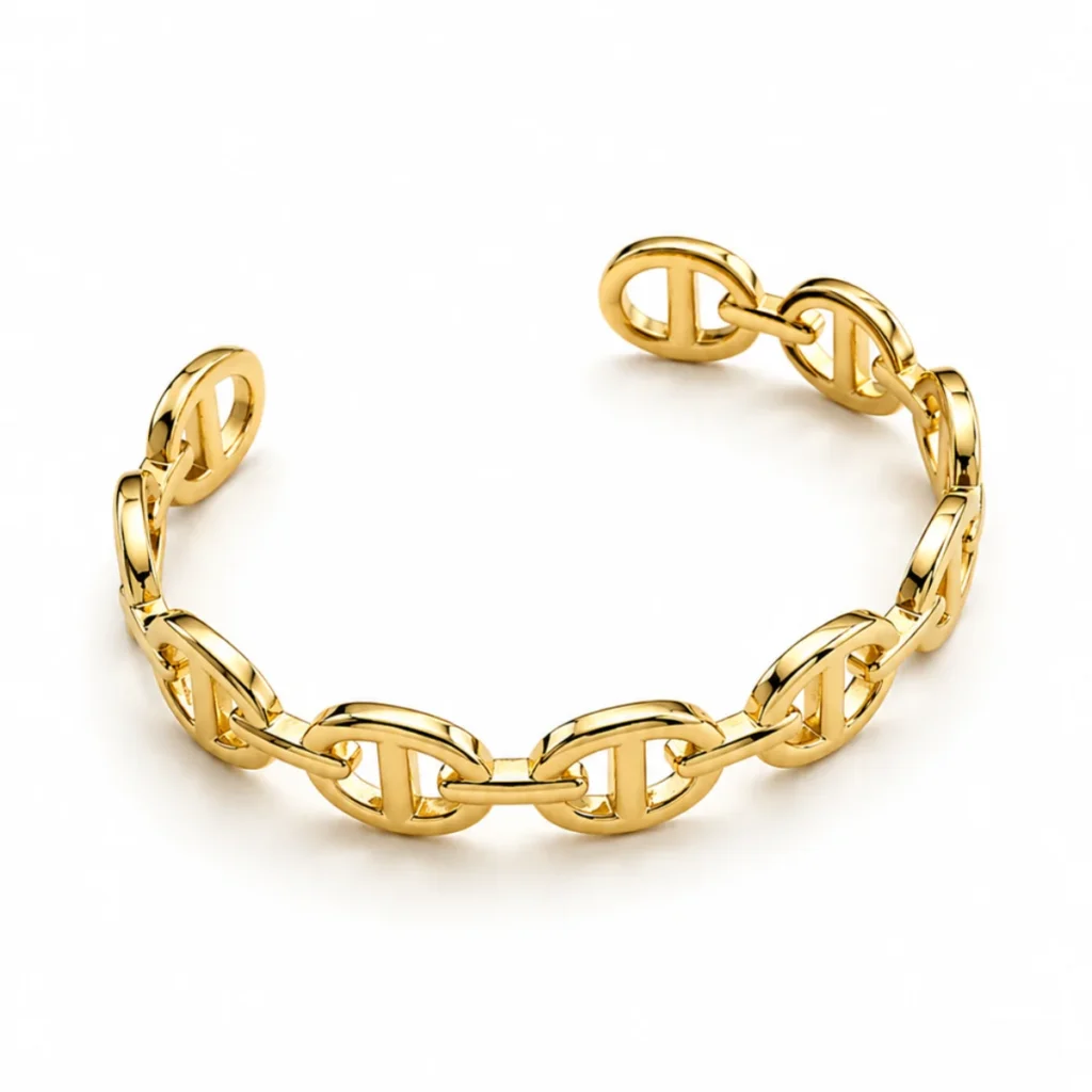 Maille Marine Massive – Doré