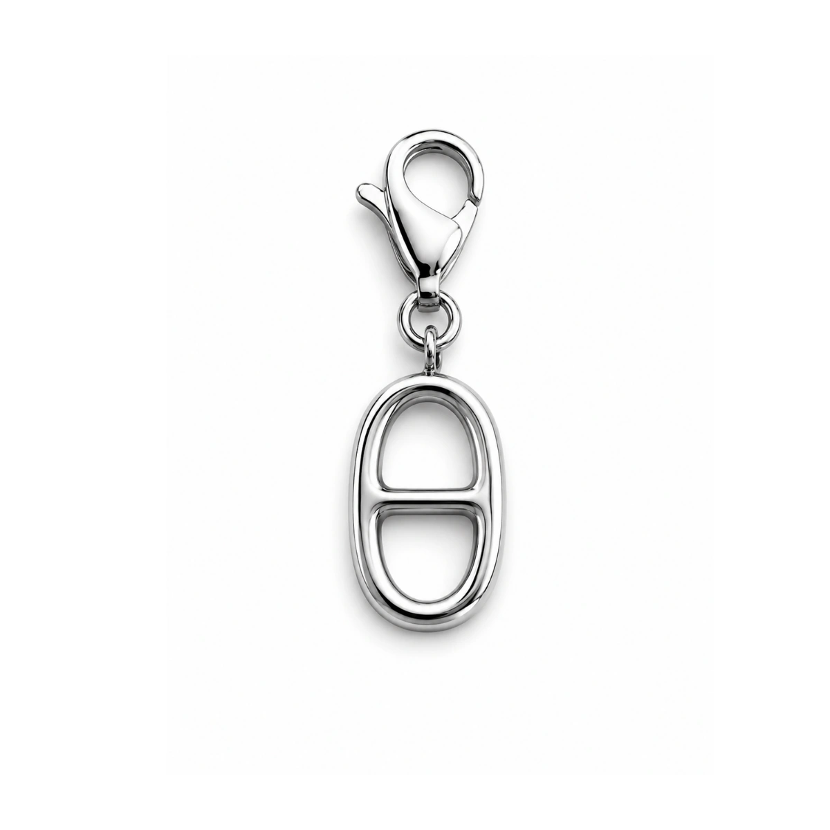 Charm – Hermès (Lettre H)  argenté