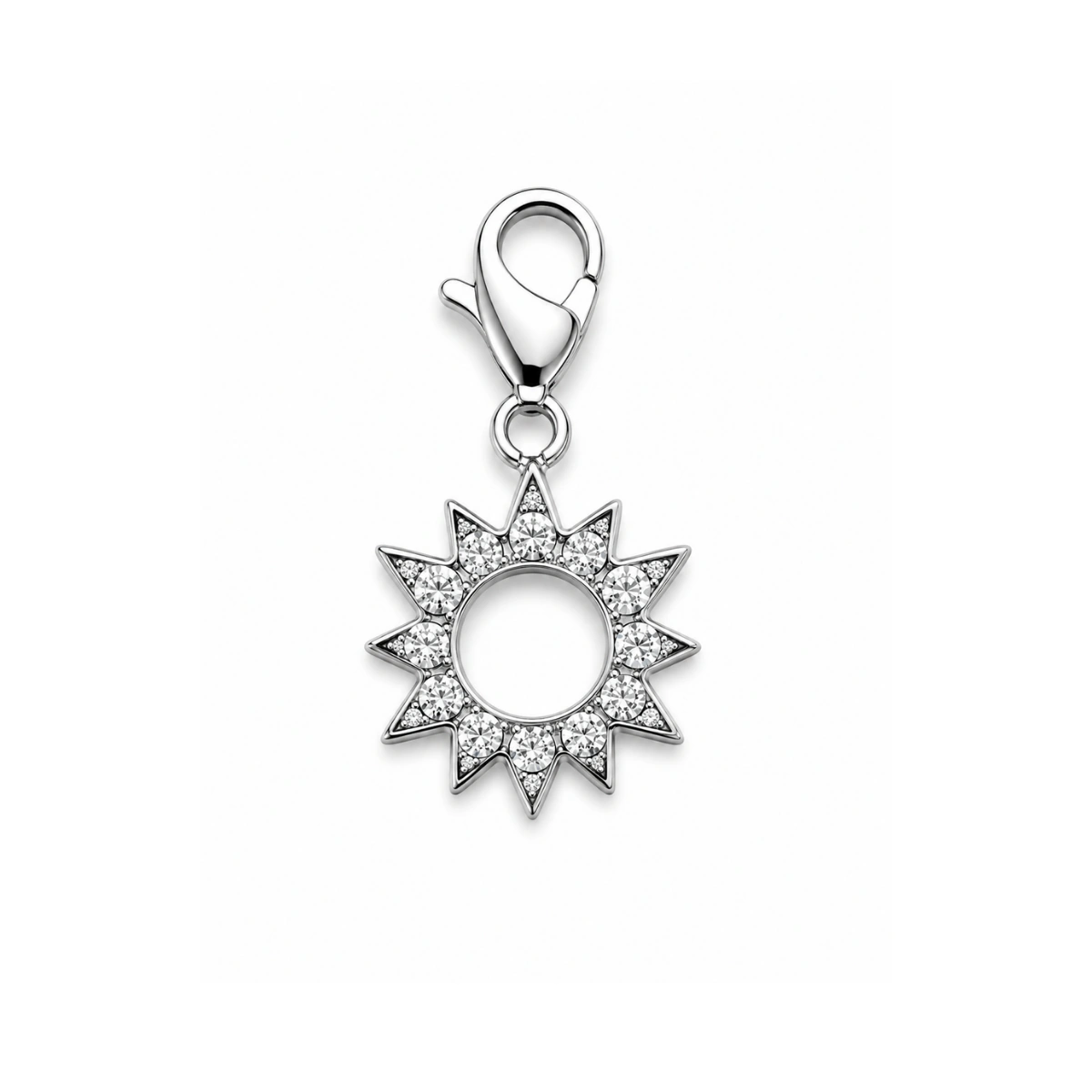 Charm – étoile argentée