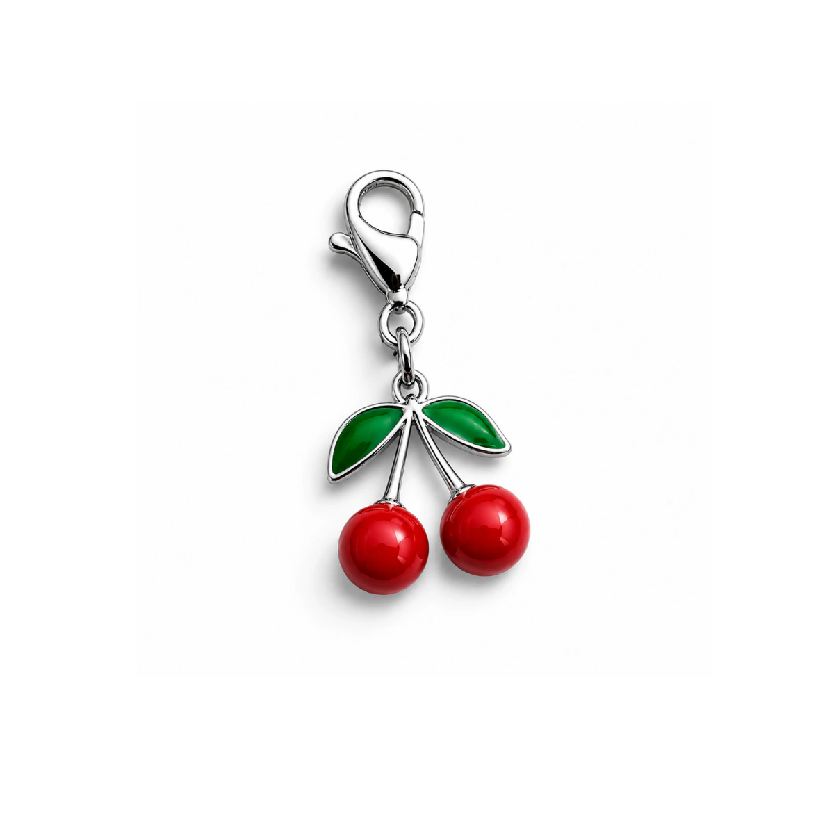 Charm – cerise rouge argentée