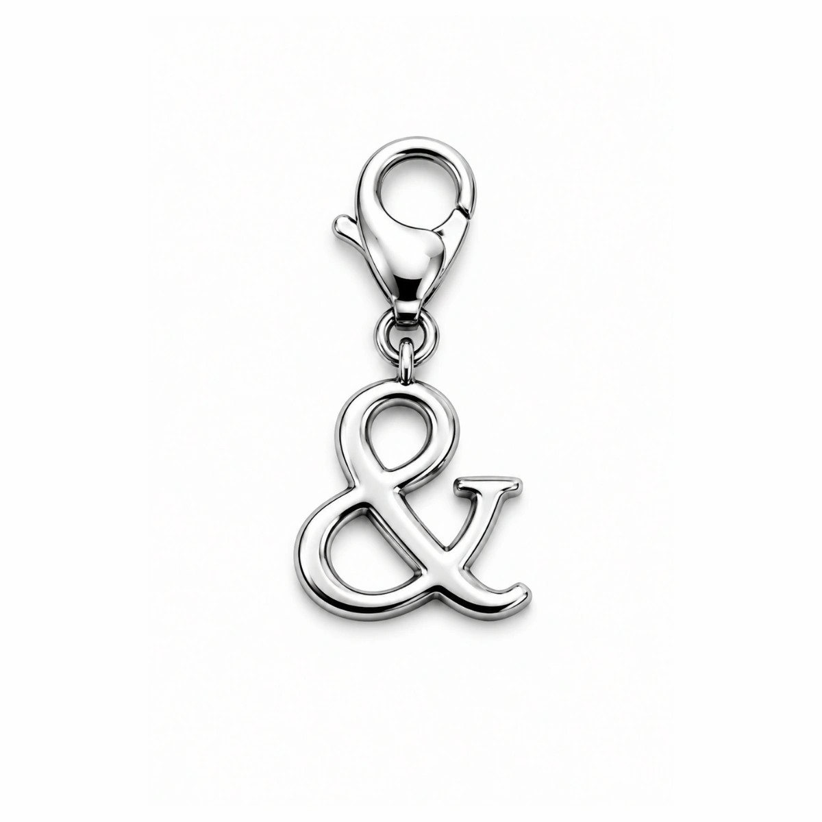 Charm – esperluette argenté