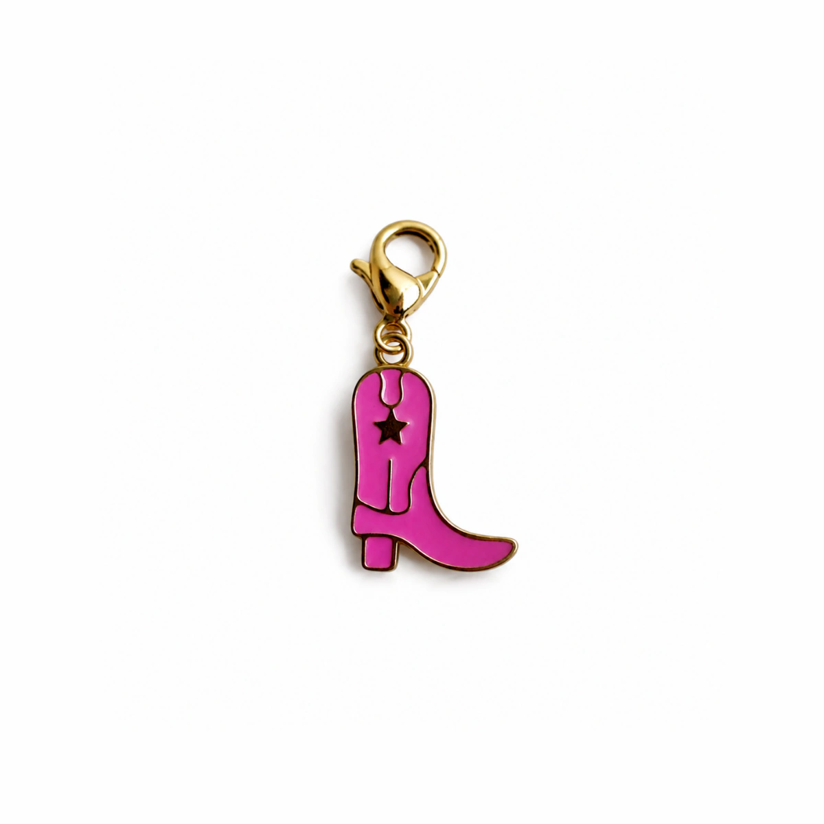 Charm – Botte Cowboy Rose dorée