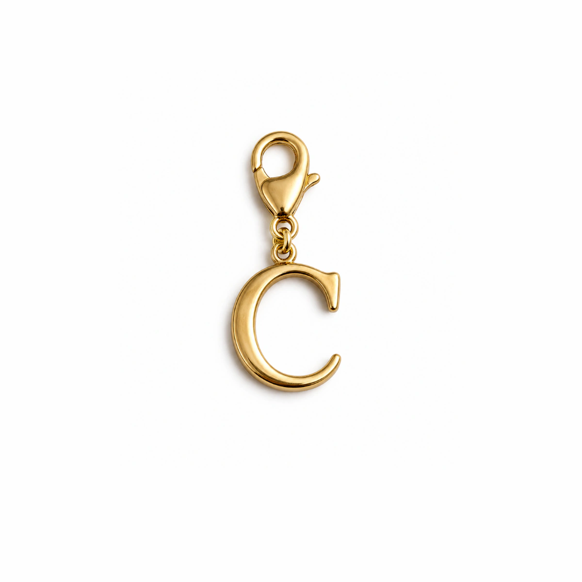 Charm – Lettre C Dorée