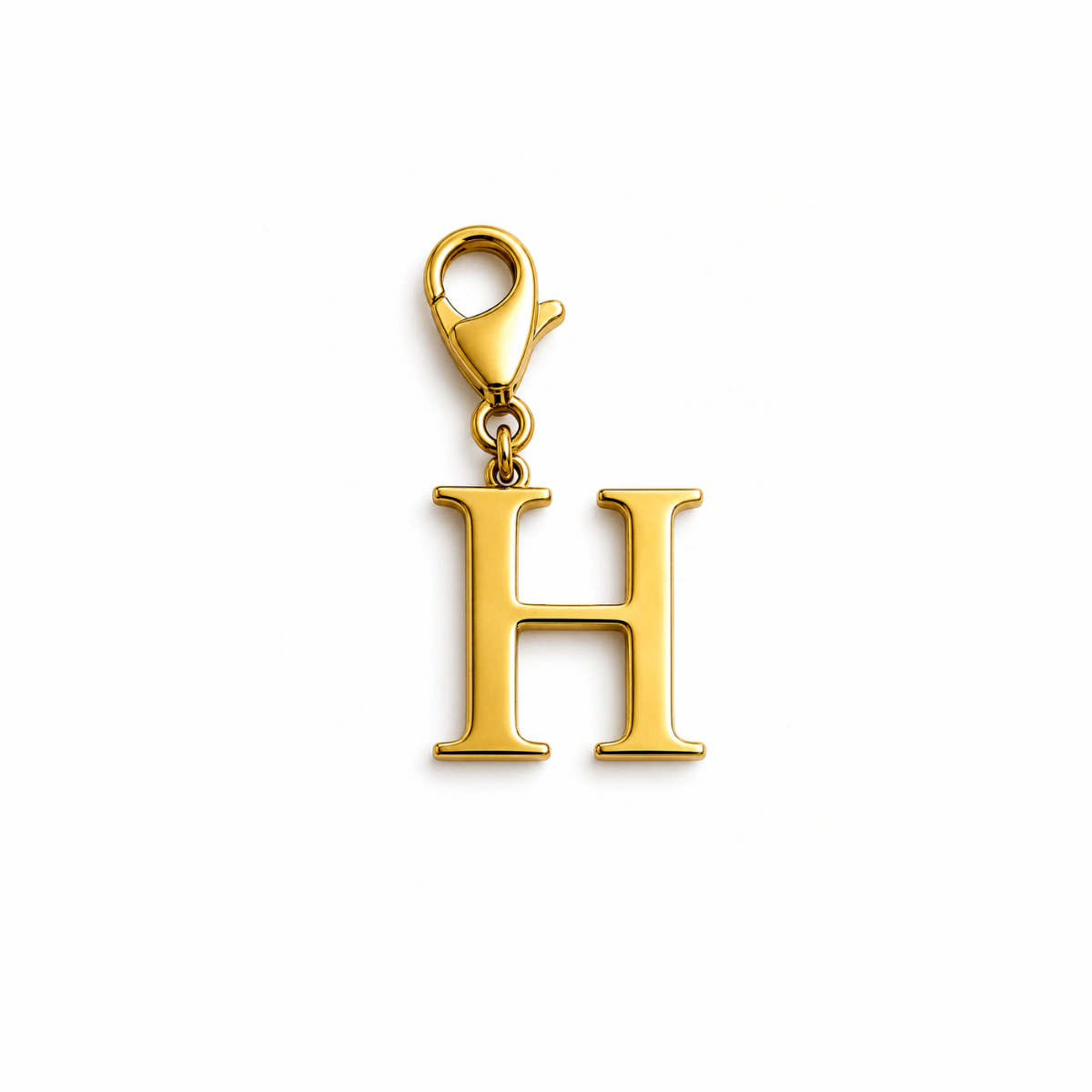 Charm – Lettre H Dorée