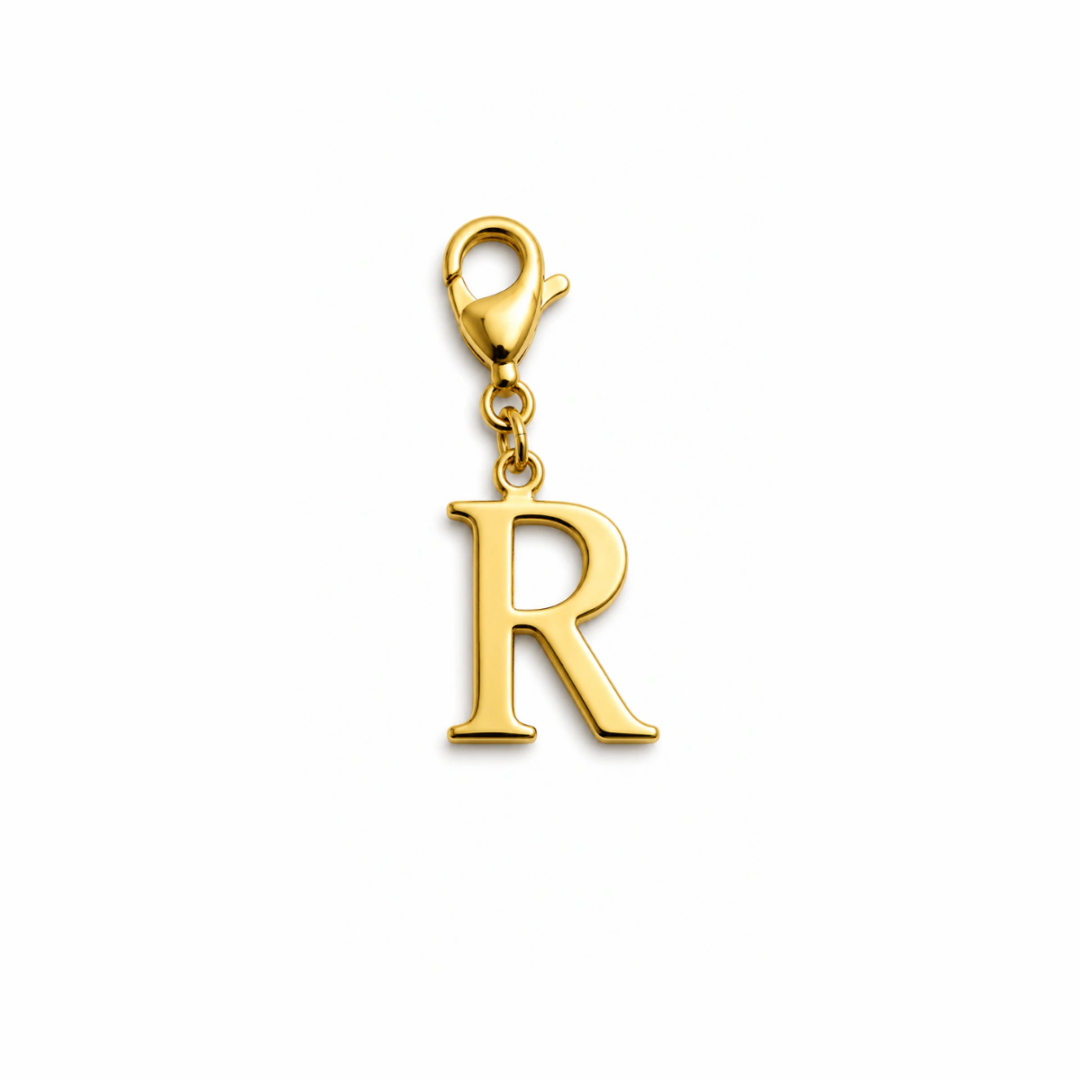 Charm – Lettre R Dorée