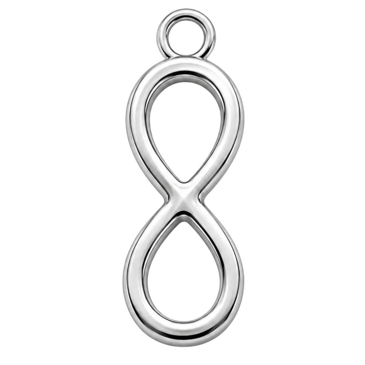 Charm – infinité argenté (grande version)