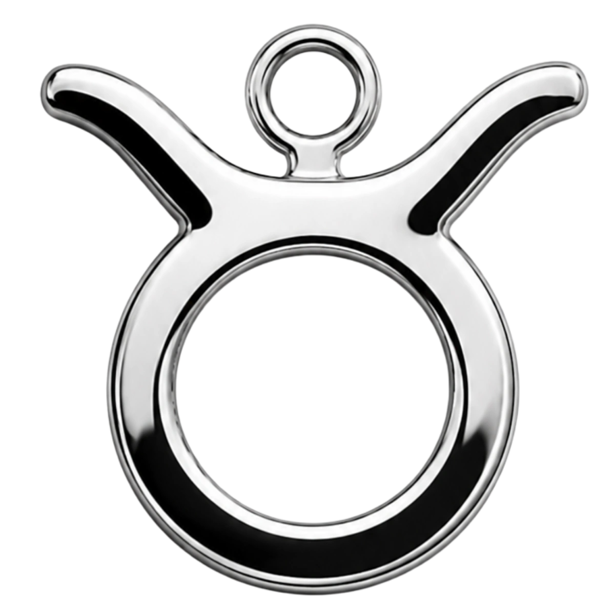 Charm – Taureau (astro) argenté