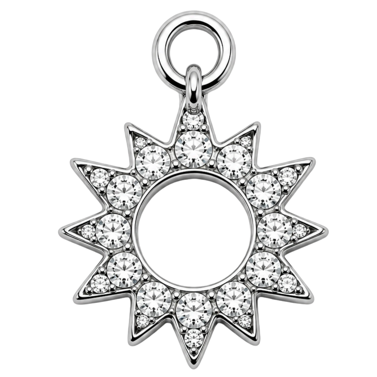 Charm – étoile argentée