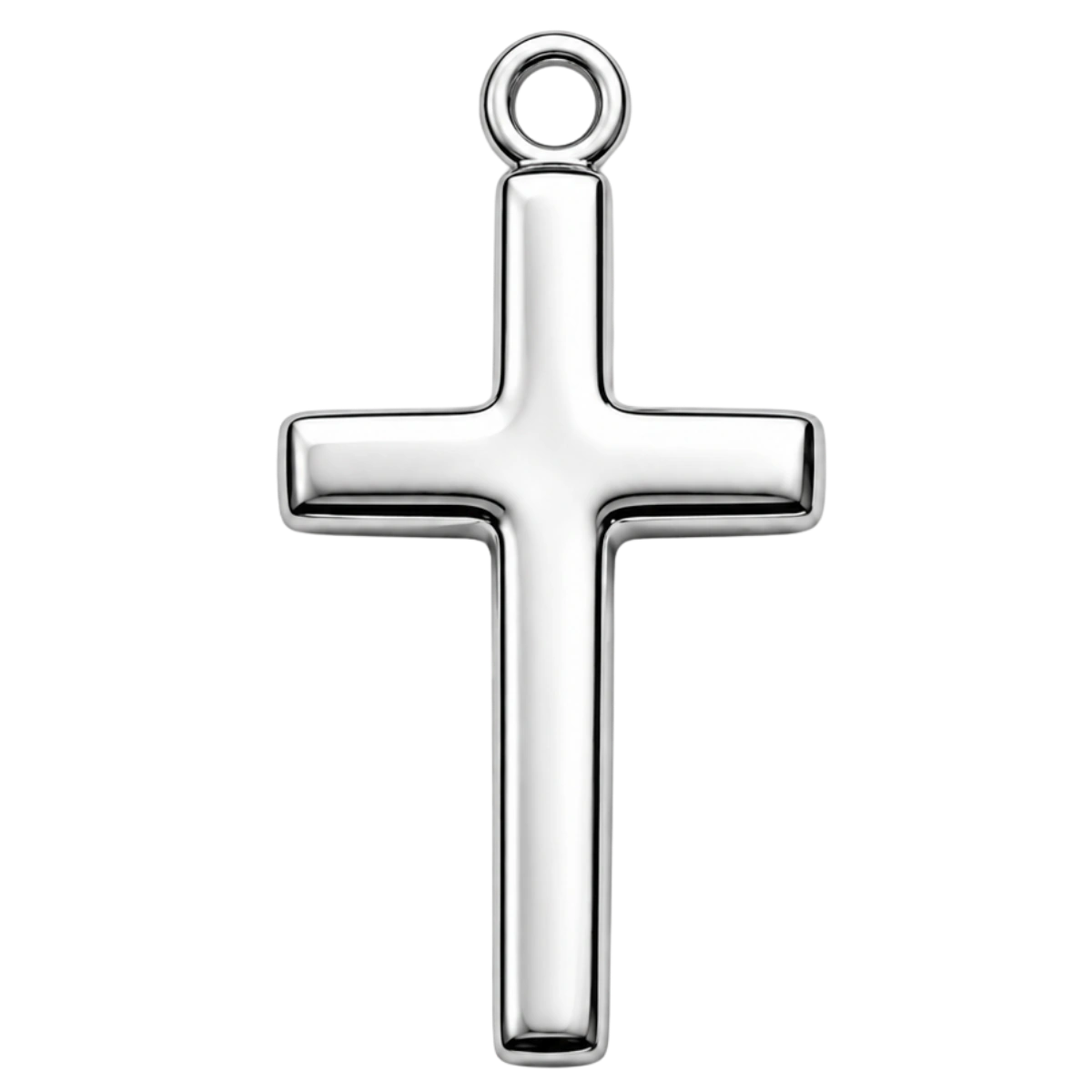 Charm – croix argentée