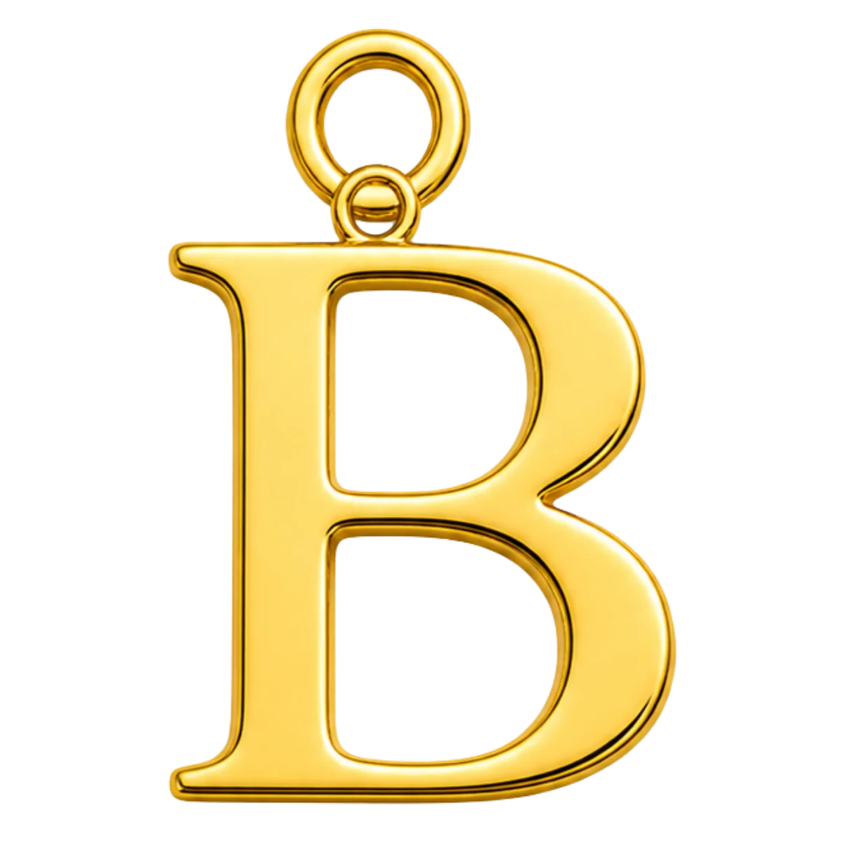 Charm – Lettre B Dorée