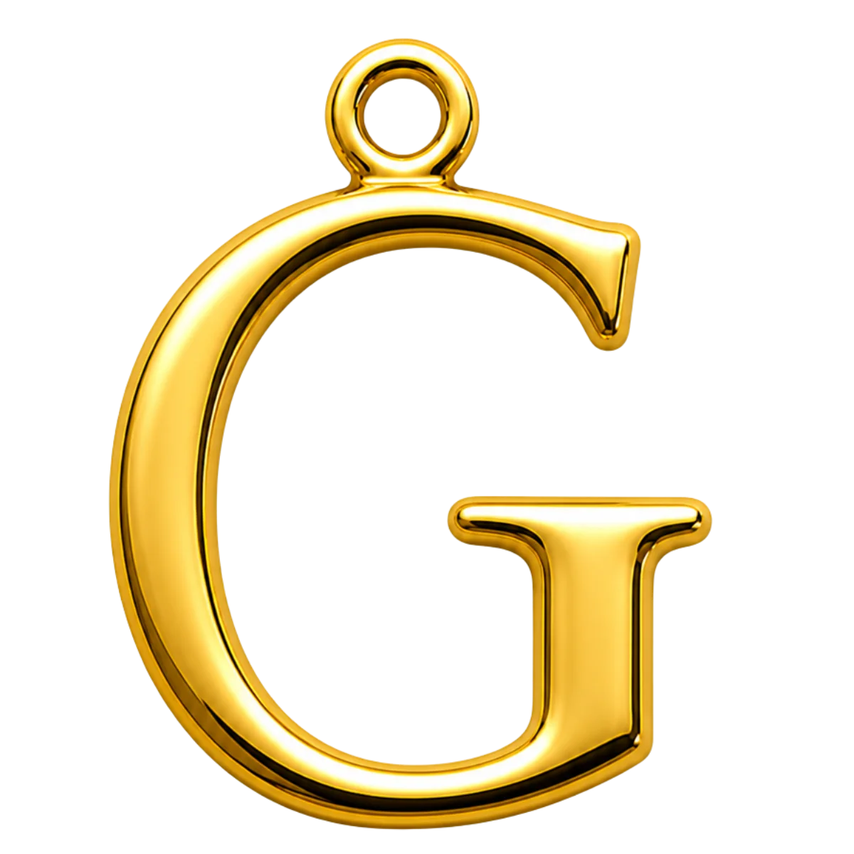 Charm – Lettre G Dorée