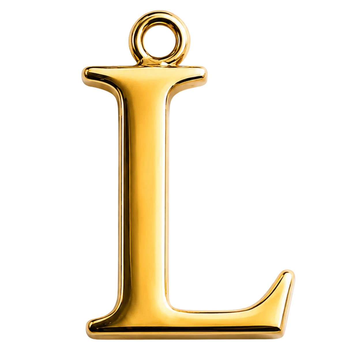 Charm – Lettre L Dorée