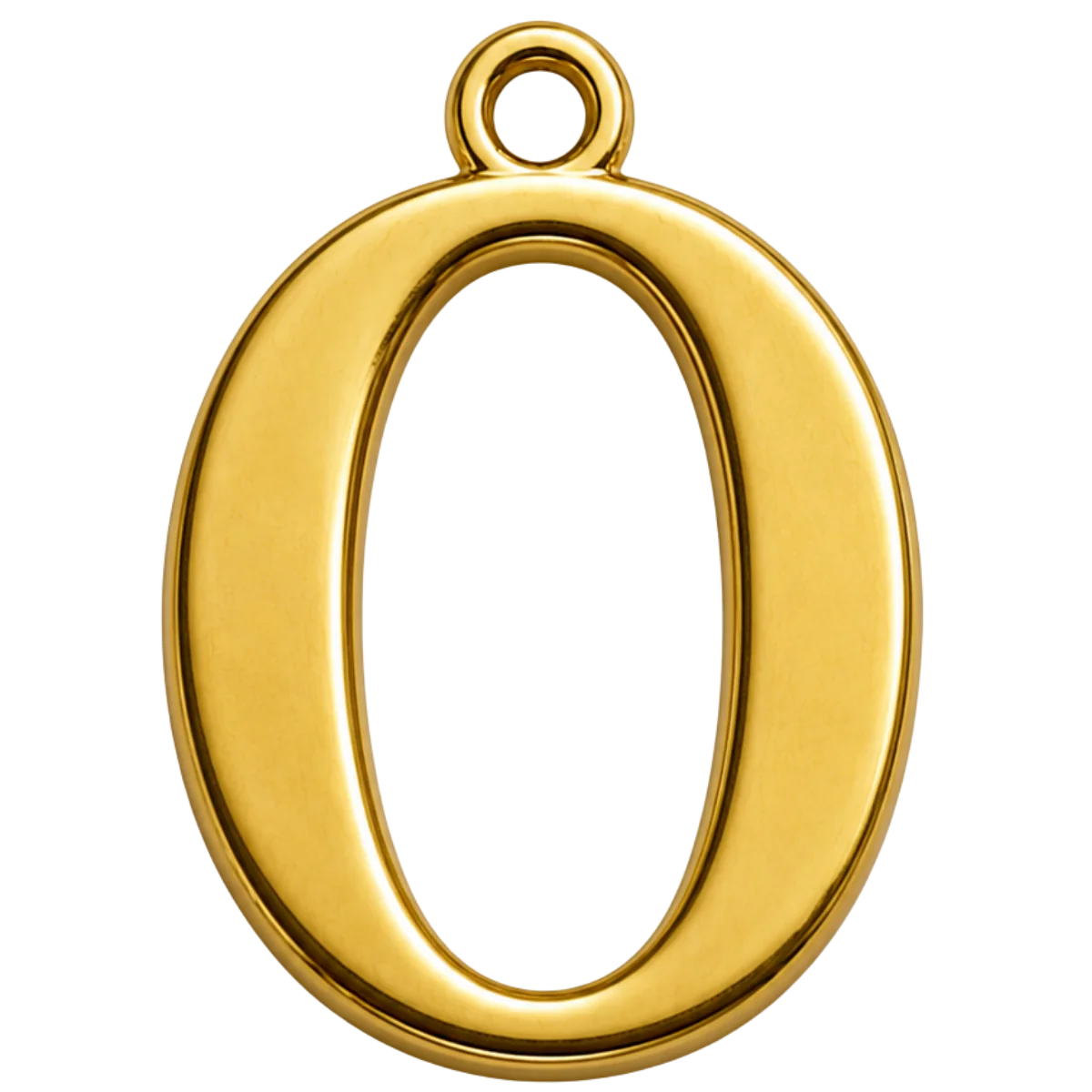 Charm – Lettre O Dorée