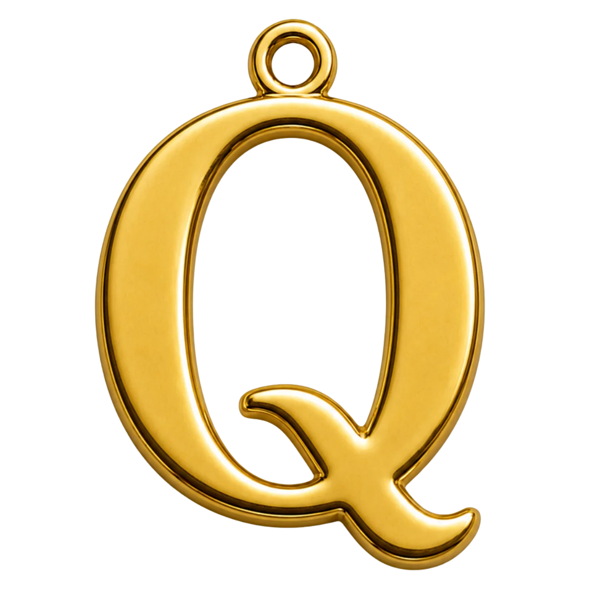 Charm – Lettre Q Dorée