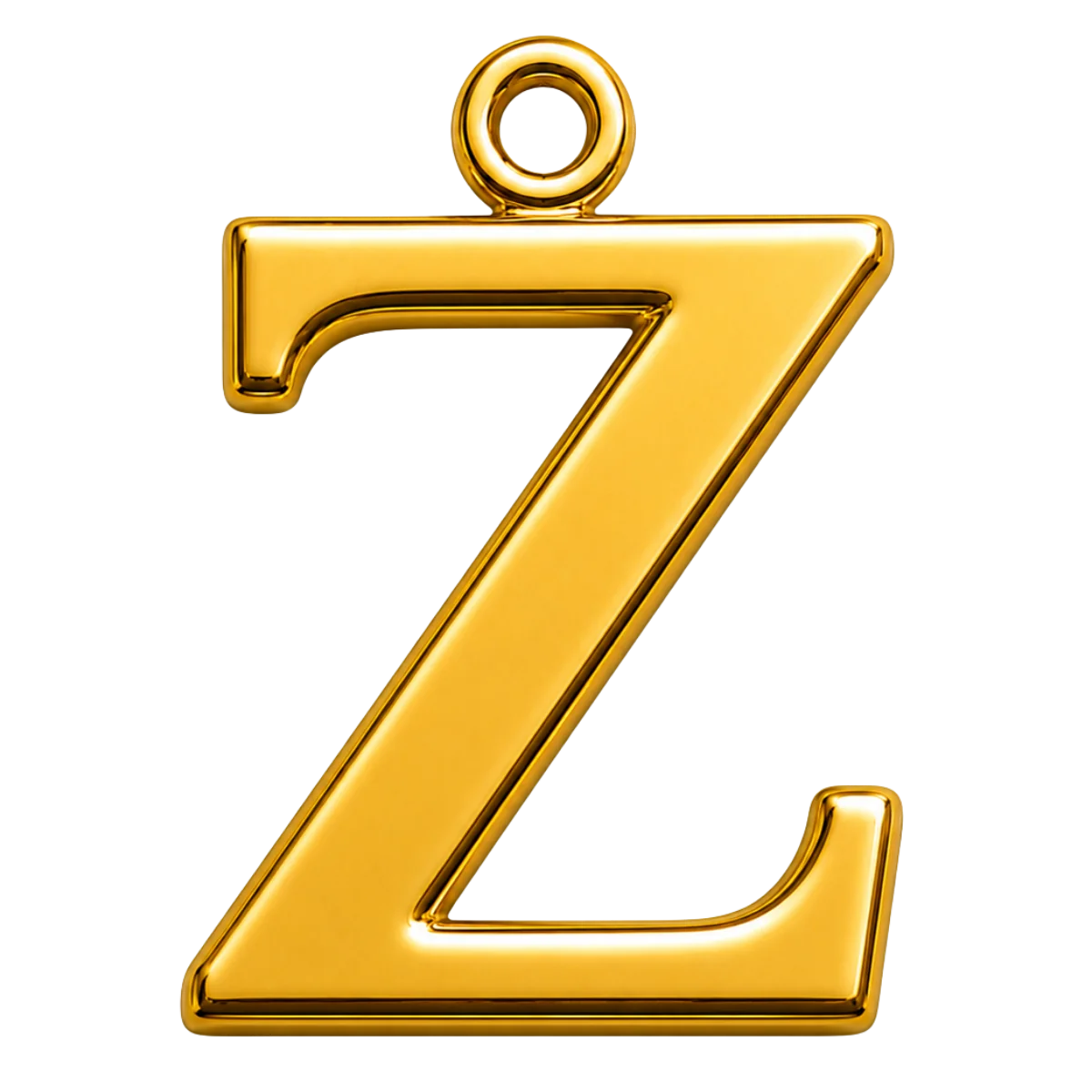 Charm – Lettre Z Dorée