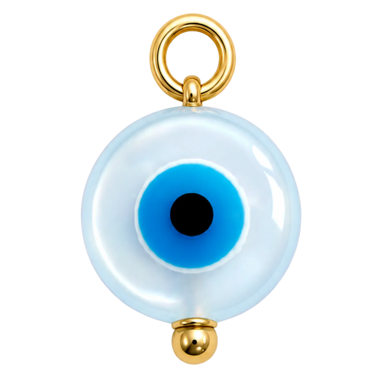 Charm – Œil Protecteur Doré