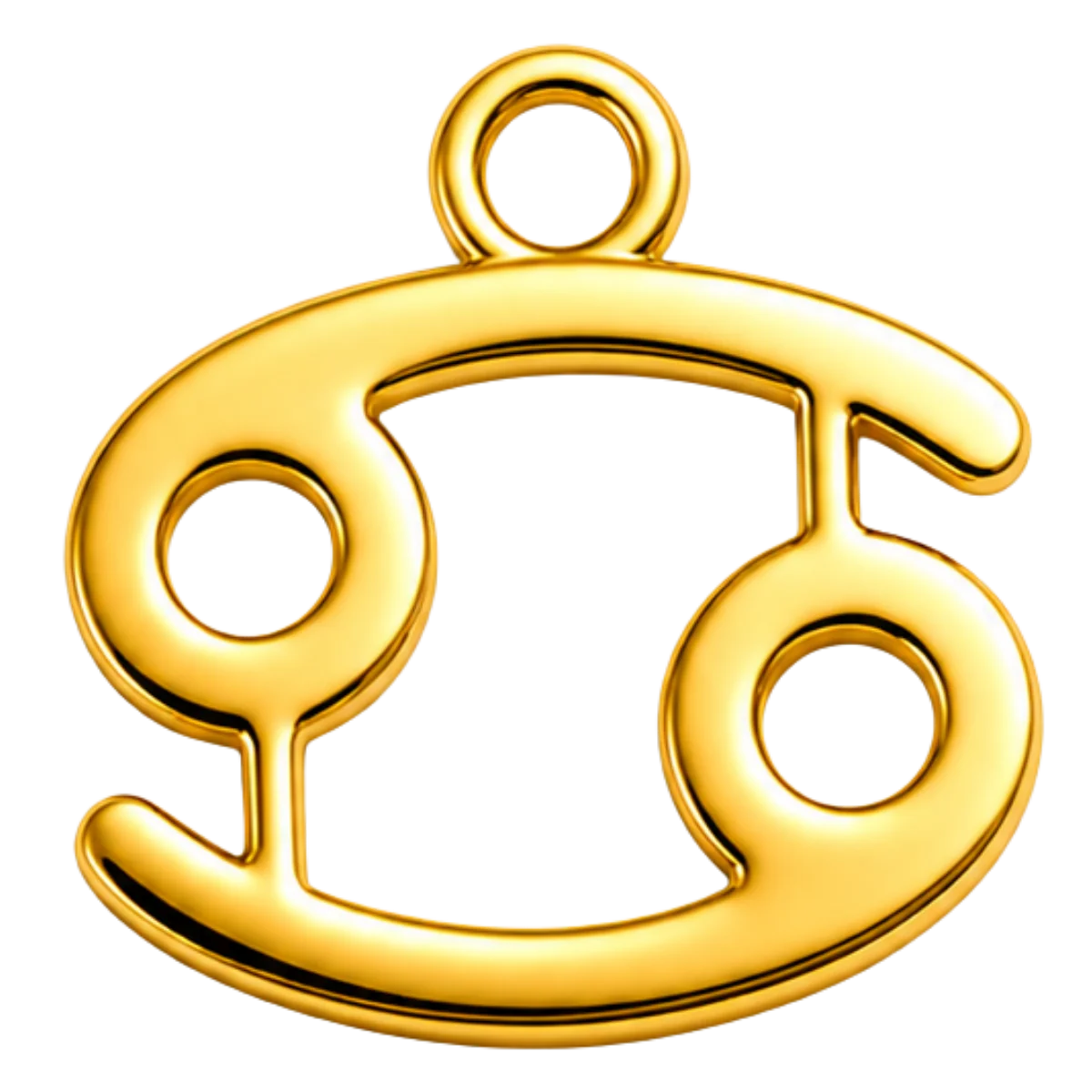 Charm – Cancer (astro) doré