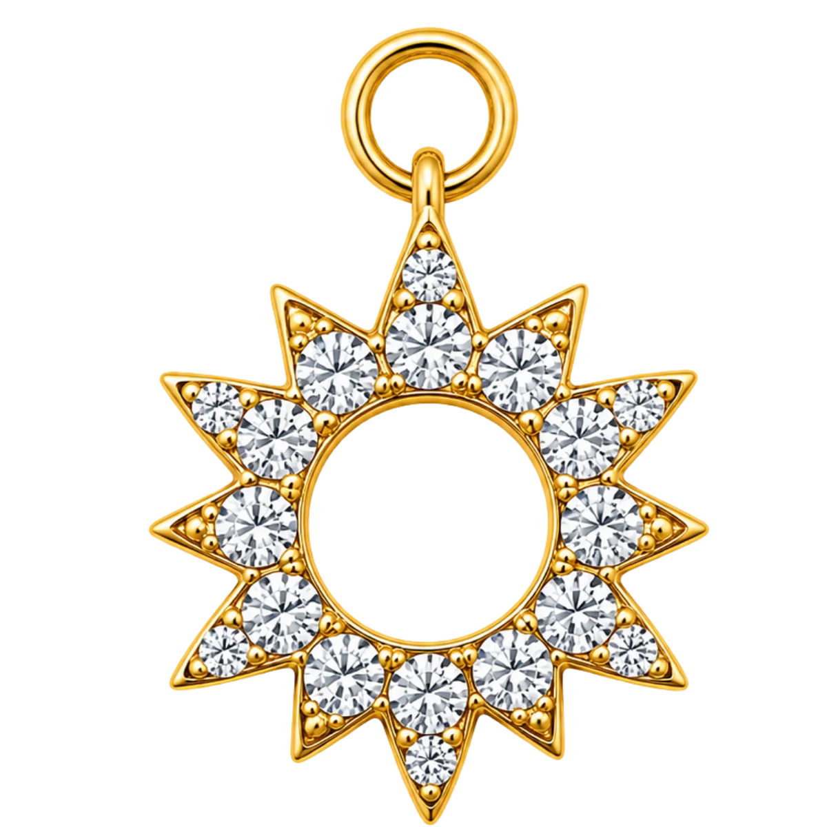 Charm – Soleil Strass Doré