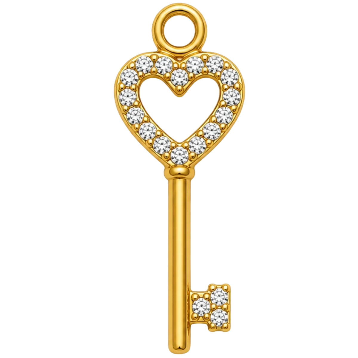 Charm – Clé dorée