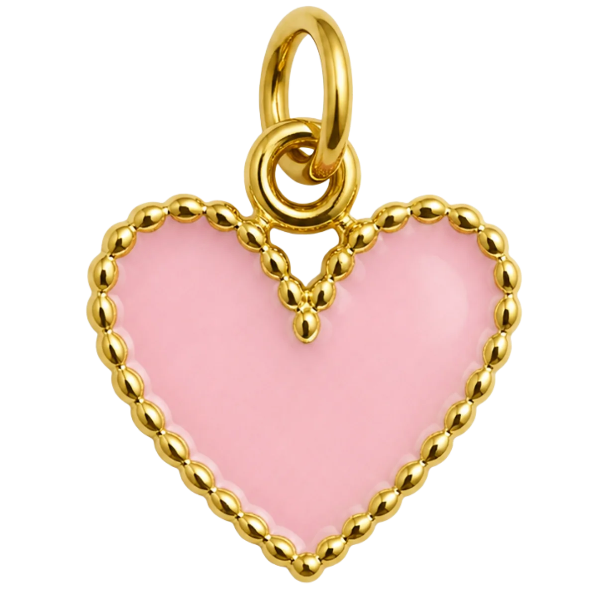 Cœur Rose nacré
